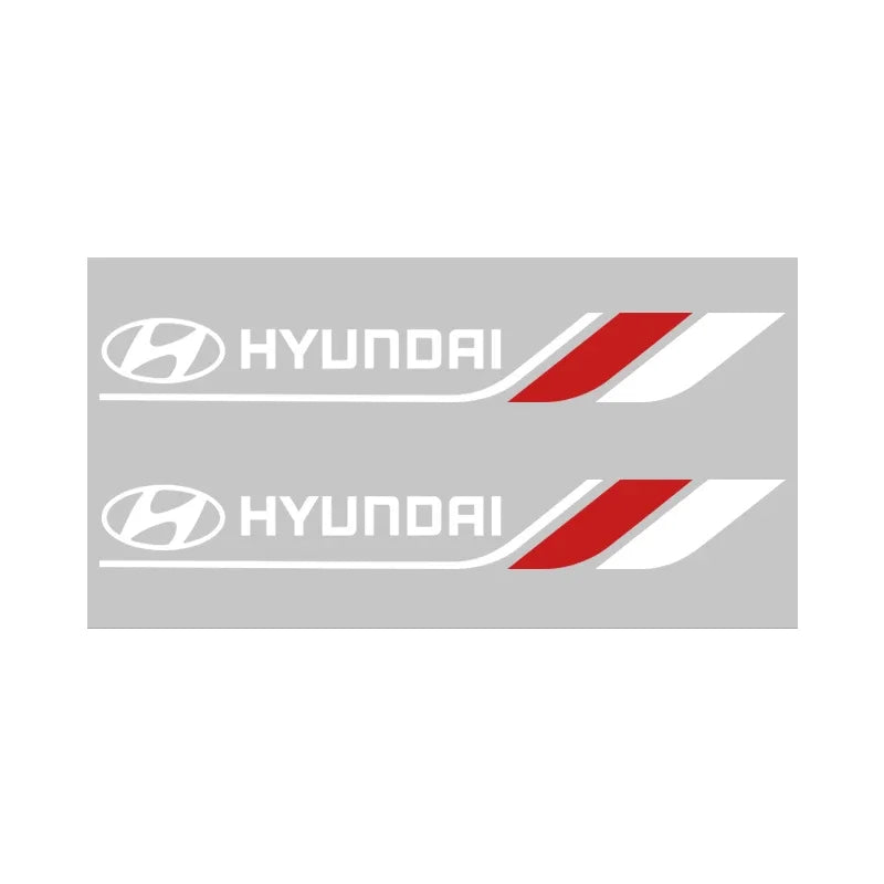 3D Wiper Decal Stickers for Hyundai