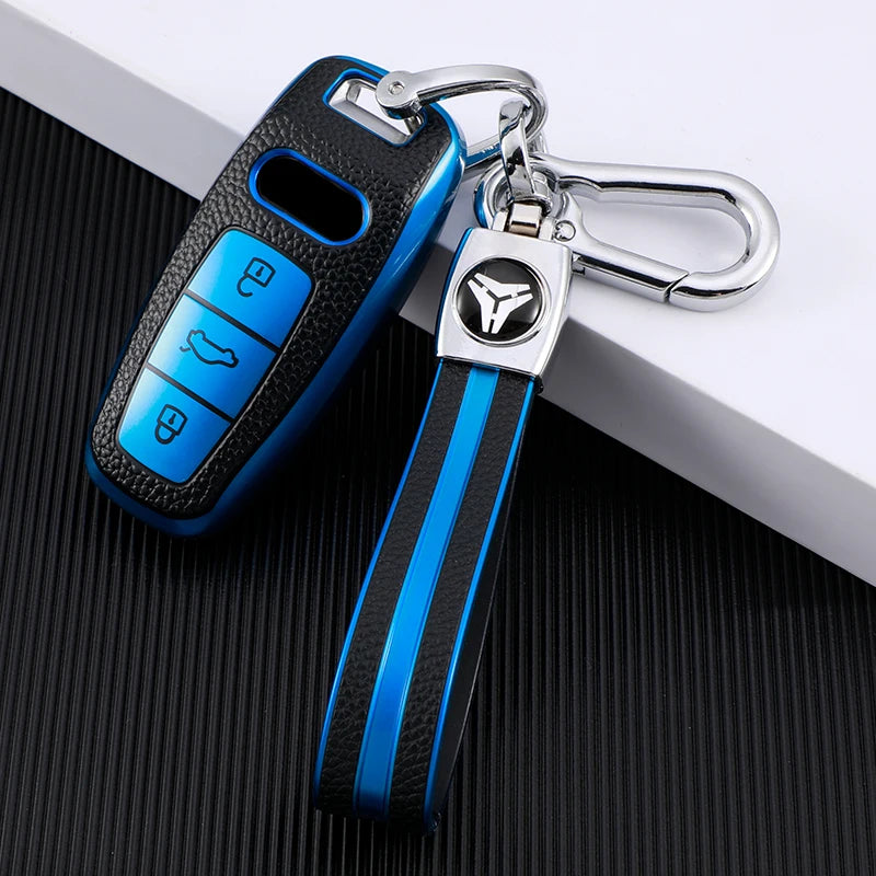 Audi TPU Key Fob Cover Case for Q8 RSQ8 A6 A7 RS6 RS7 S6