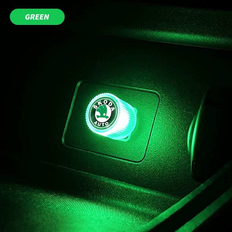 USB LED Ambient Nightlight for Skoda
