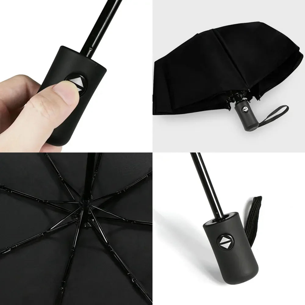 Smart Alloy UV Auto Folding Umbrella