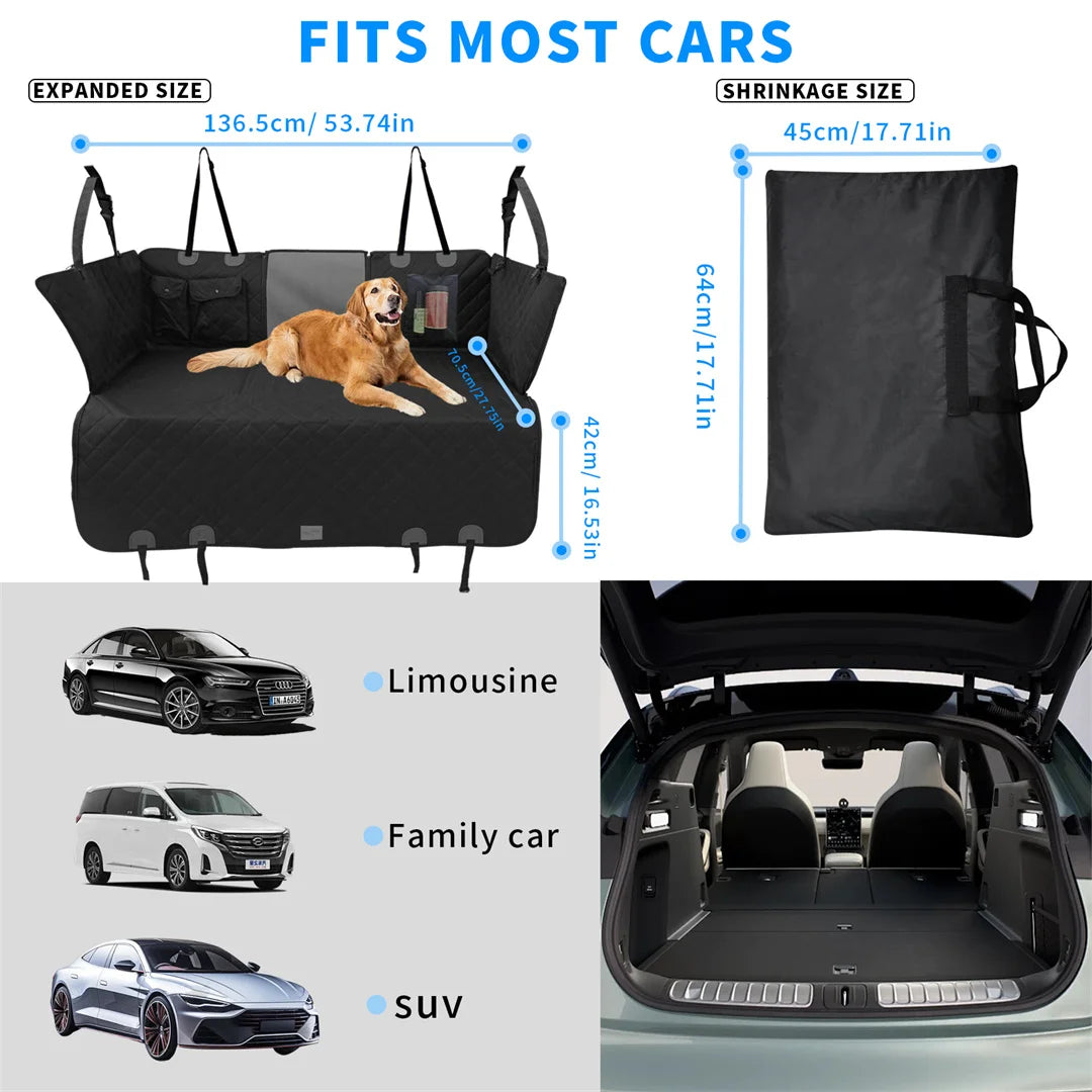 Waterproof Dog Car Seat Extender Hammock – Scratch-Proof – Car Accessories | MotorWorld Marketplace