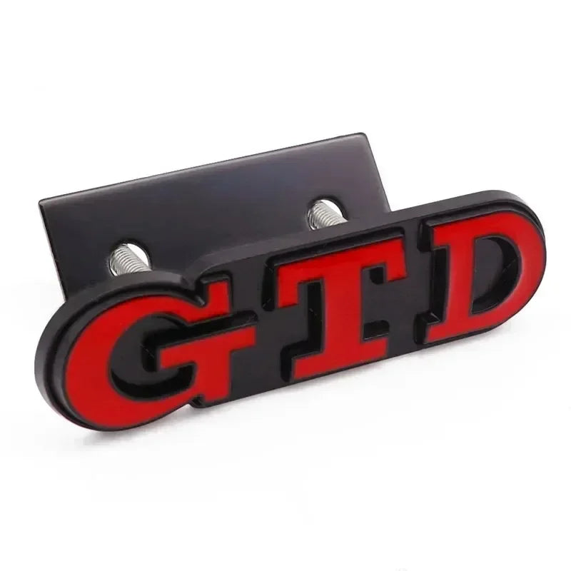 3D Metal GTD Emblem Badge for VW Polo Golf MK4-8 Grill/Trunk