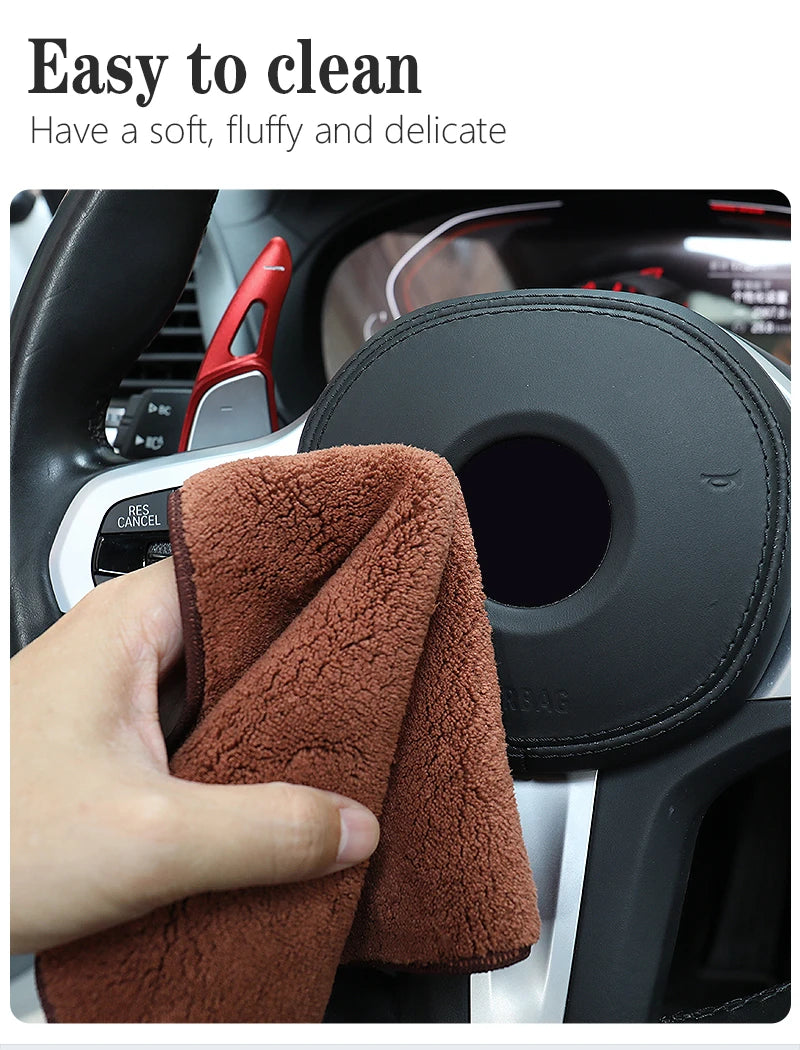 Premium Microfiber Towel for Cadillac Detailing & Care
