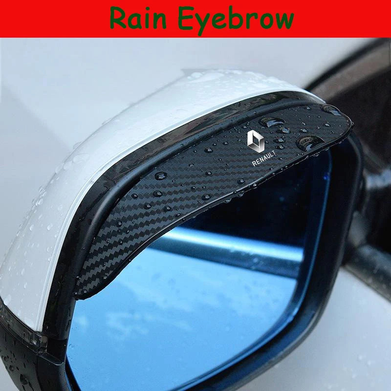 Rainproof Mirror Eyebrow Cover for Renault Megane Clio Captur