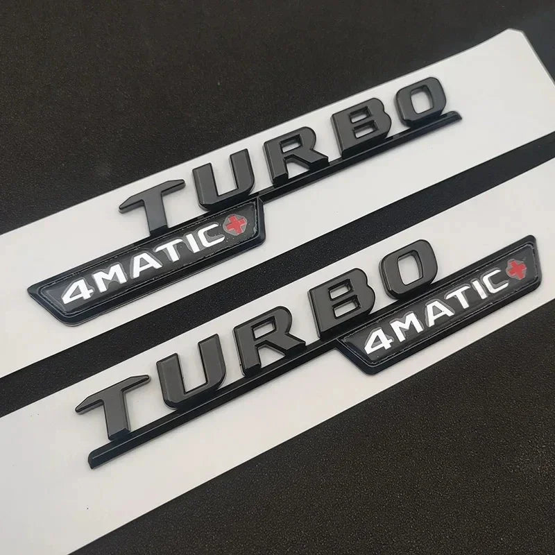 ABS Chrome Trunk Emblem for Mercedes A35 A45 AMG W177/W176