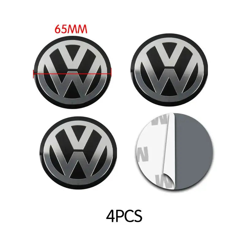 VW Wheel Center Hub Decals 4PCS – Pro Styling Upgrade