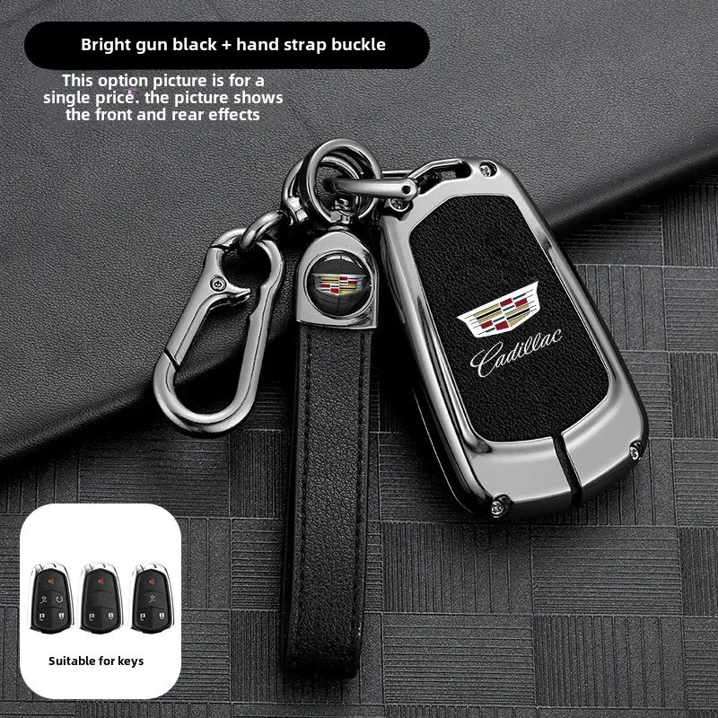 Premium Shell Buckle Key Case for Cadillac ATSL XT5 XT4 CT5