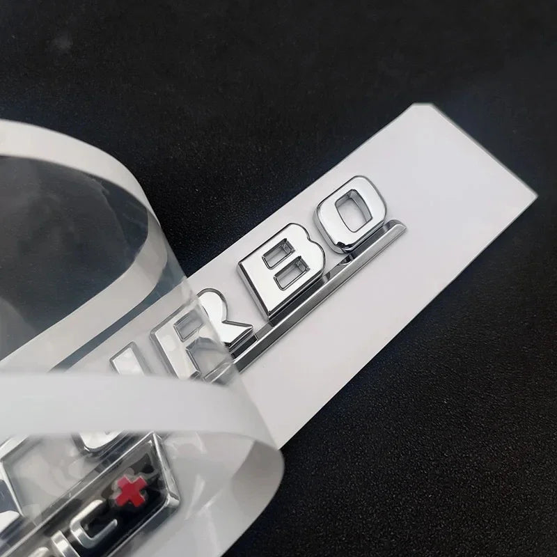 ABS Chrome Trunk Emblem for Mercedes A35 A45 AMG W177/W176