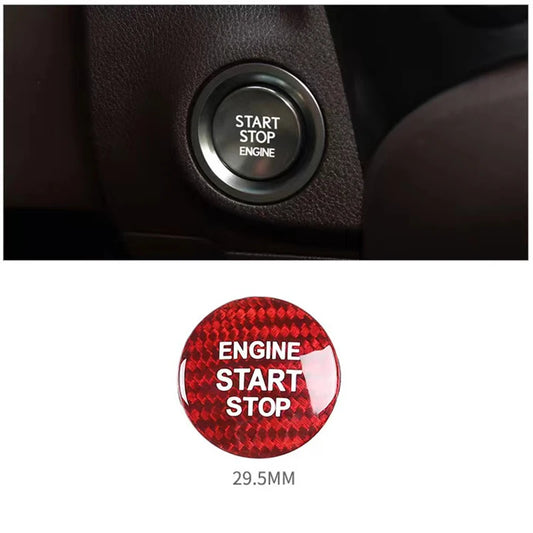 Lexus Carbon Fibre Engine Start Button Cover