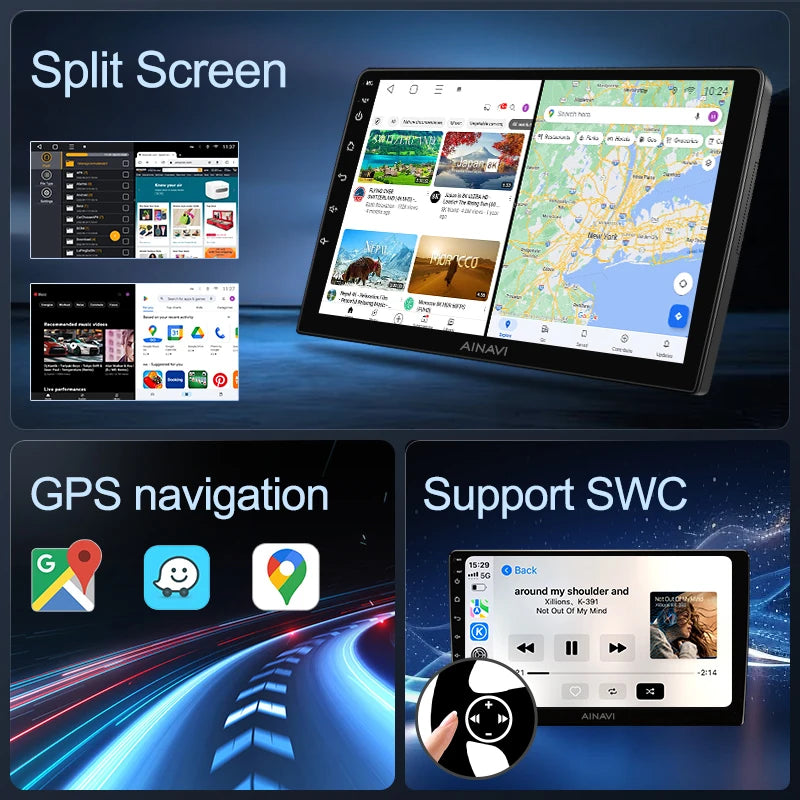 Sistema multimedia Ainavi para VW Polo 5 (2008-2017)