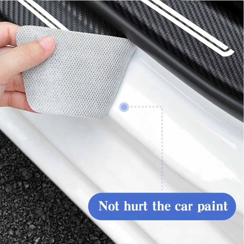 VW TDI TSI Golf/Polo Carbon Fiber Doorsill Protector Film