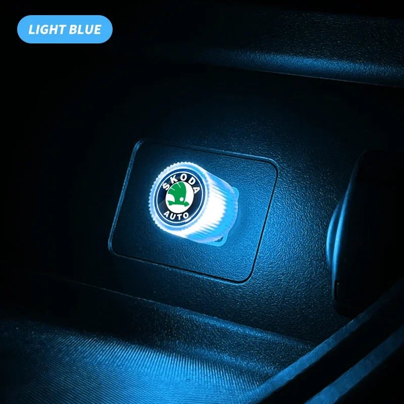 USB LED Ambient Nightlight for Skoda