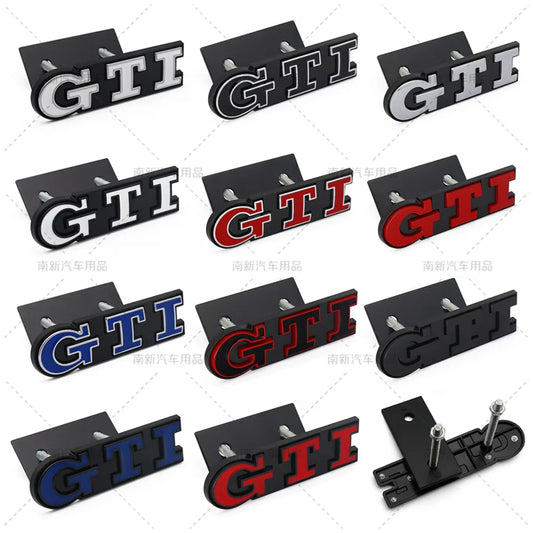 3D Metal GTI Grille Emblem Badge For VW Golf & Polo