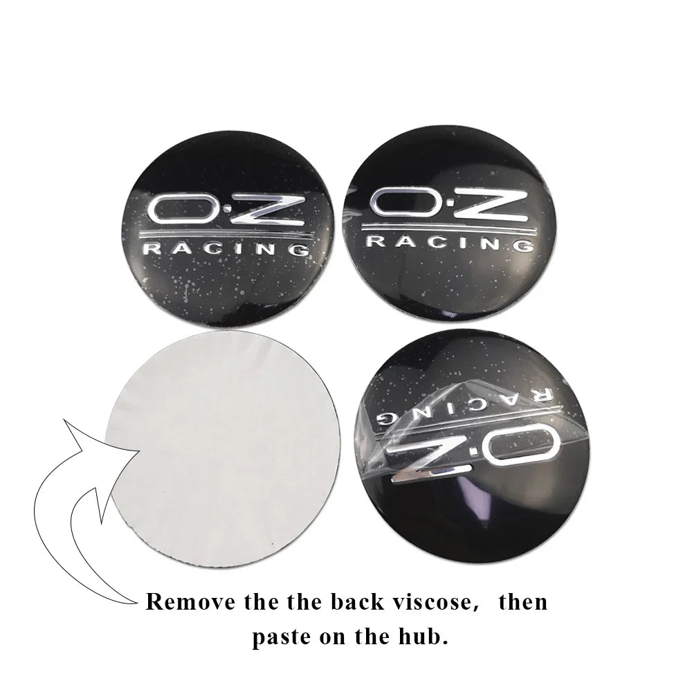 Universal OZ Racing Wheel Center Hub Cap Badge
