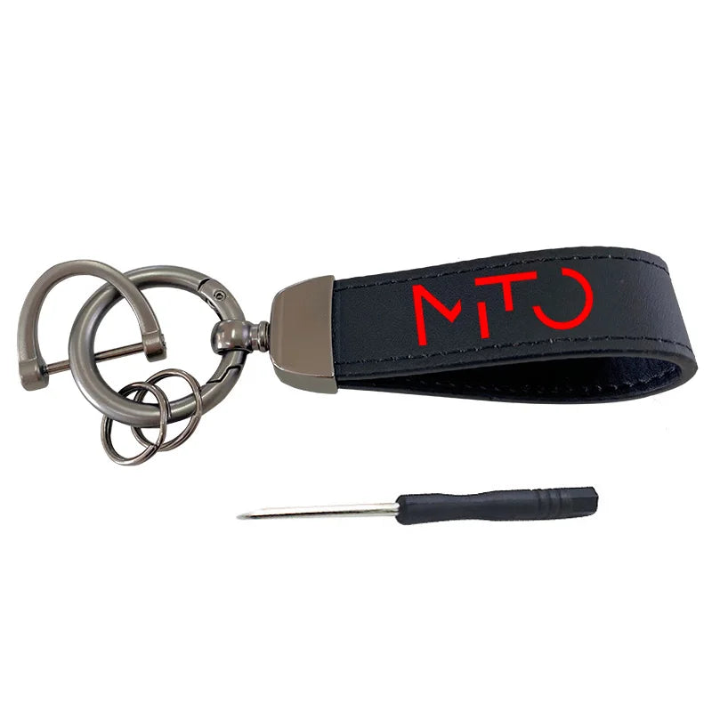 Premium Cowhide Keychain Lanyard for Alfa Romeo MITO