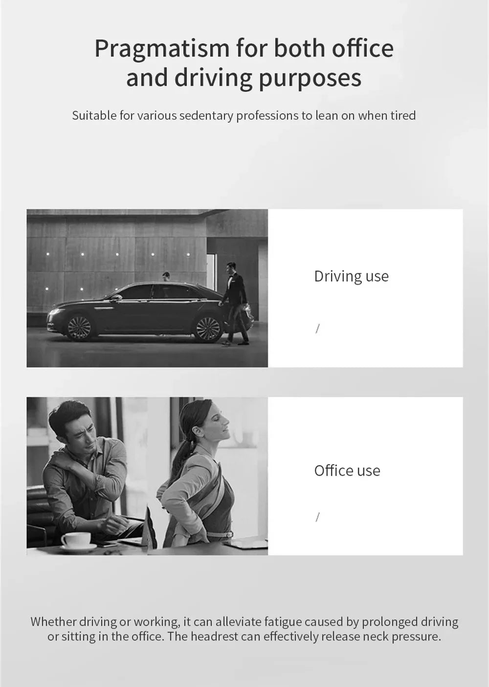 Almohada cervical ajustable para Mercedes-Benz Maybach Clase S
