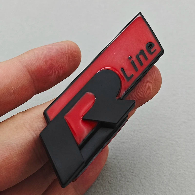 3D Metal R RLine Grille Emblem for VW Golf/Polo GTI