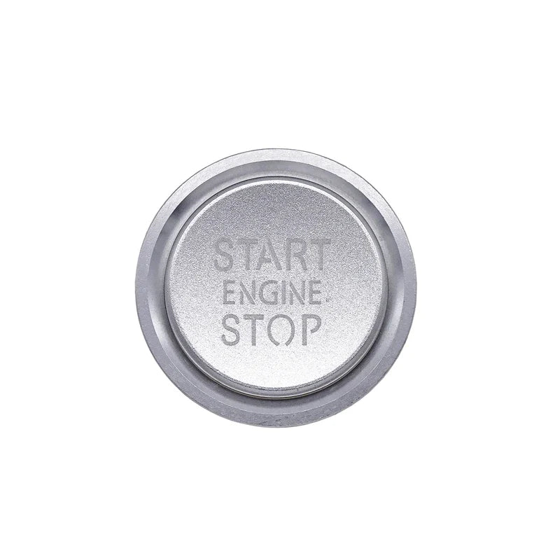Premium Engine Start Stop Button Ring Cap for Audi, Alloy
