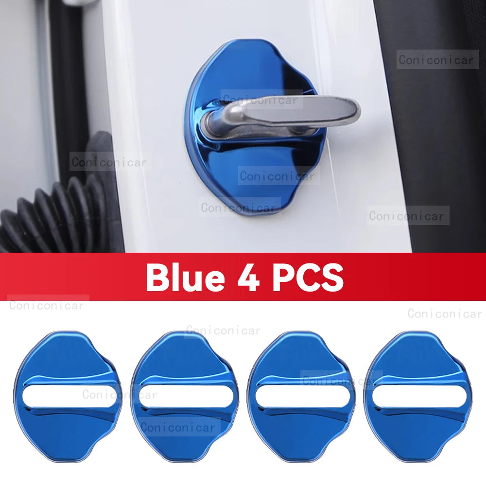 (NOT SOLD TO USA) BMW M3 G80/G81 2021-2023 SS Door Lock Cover Anti-Rust Blue 4PCS A – Car Accessories | MotorWorld Marketplace