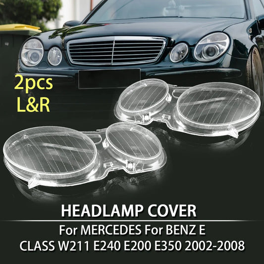 Mercedes-Benz E-Class Headlight Lens Cover