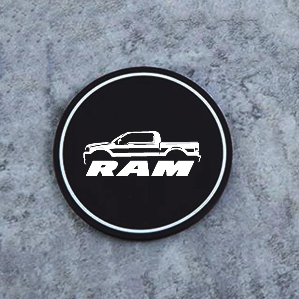 (NOT SOLD TO USA) 2Pcs Non-Slip Cup Mats for RAM