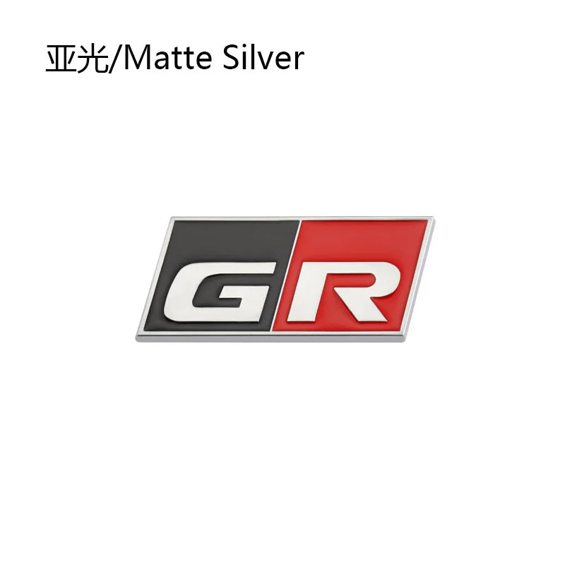 GR Sport Hood Grille Emblem Badge for Toyota/Lexus