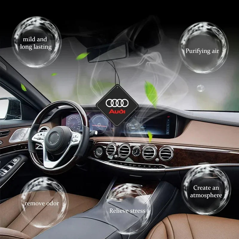 Premium Air Freshener Pendant for Audi A1-A8 Q2-Q8 TT S6
