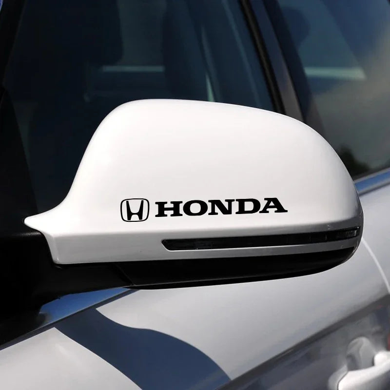 3D Door Handle & Mirror Badge Decals for Honda Models