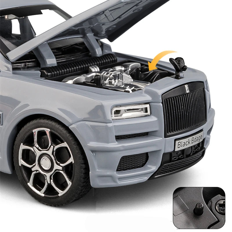 1:32 Rolls Royce Cullinan Diecast SUV Model, Alloy, Sound