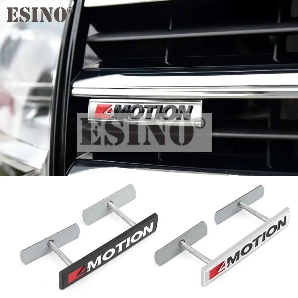 4Motion 3D Chrome Alloy Emblem Badge for VW Golf R/Tiguan