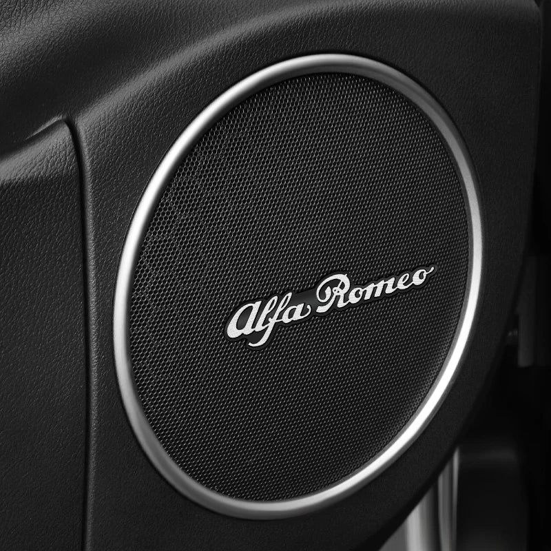 3D Speaker Badge Decal for Alfa Romeo Giulia Stelvio GT