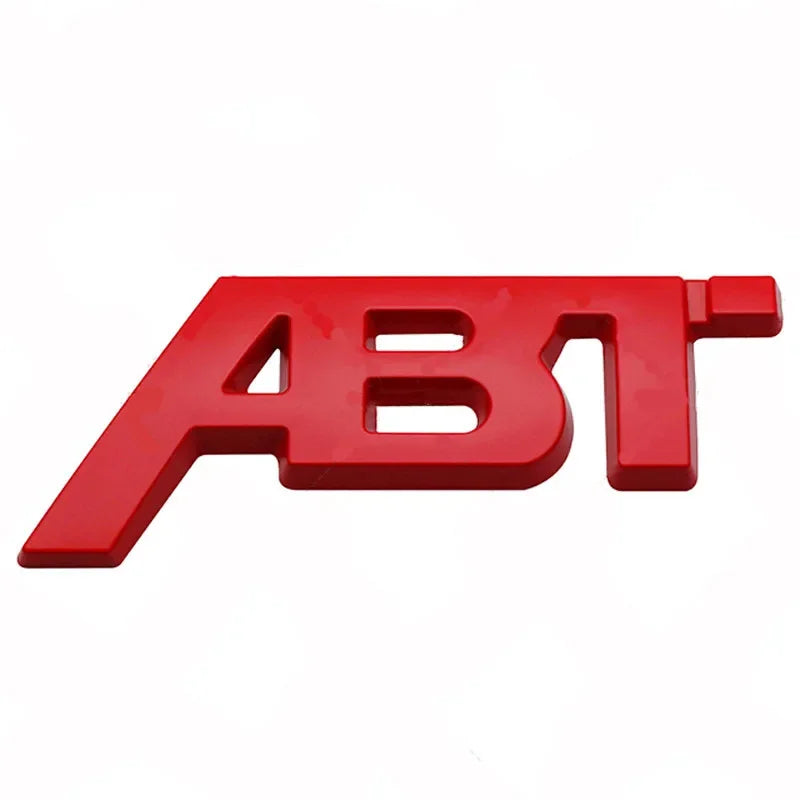 3D Metal ABT Emblem Badge for VW/Audi RS3 S3 S5 Q5 A4