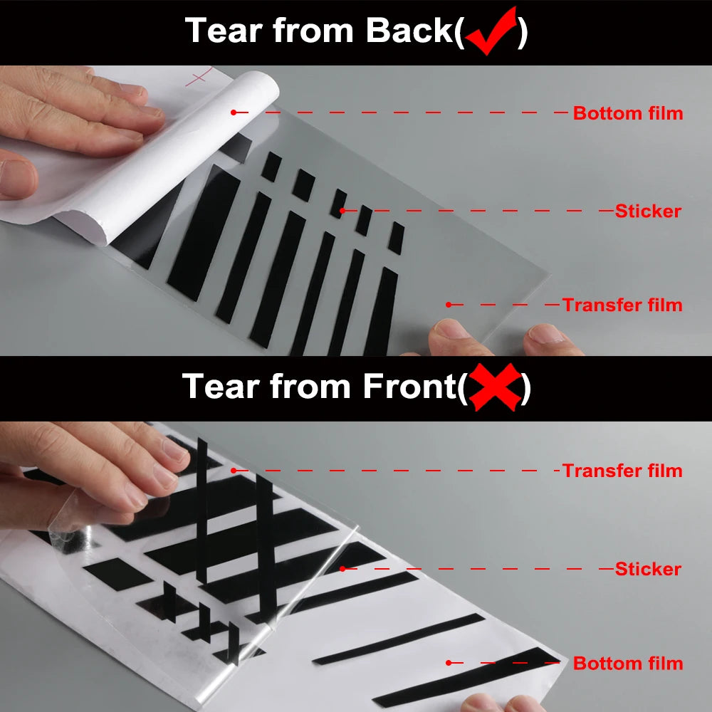 Honeycomb Racing Hood Sticker Vinyl Decal For Audi BMW Tesla