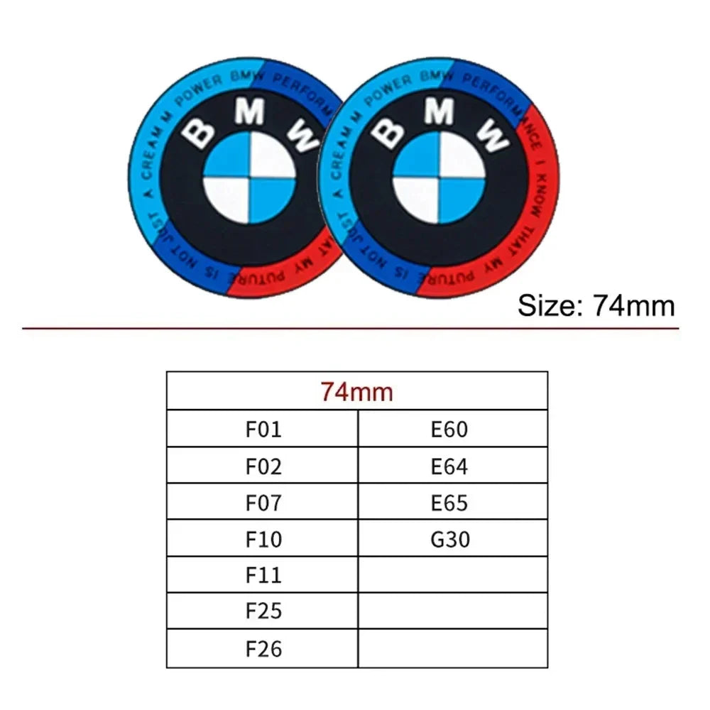 Lot de 2 tapis de coffre BMW compatibles avec les châssis des séries F/E/G X1-X6 1-7