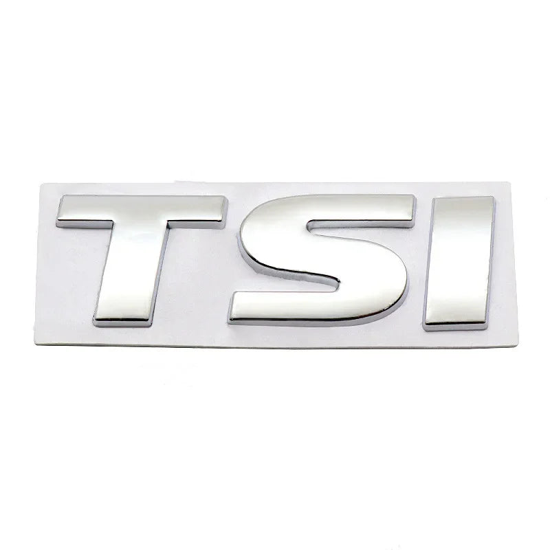 3D Metal TSI Rear Emblem Badge for VW Golf Polo Passat