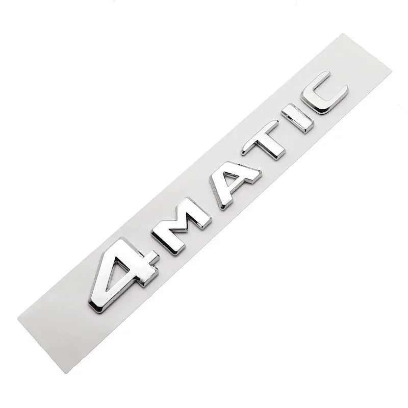 3D ABS 4Matic Trunk Badge for Mercedes-Benz