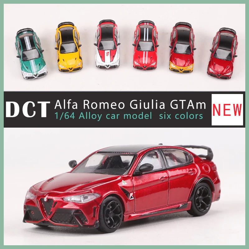 Alfa Romeo Giulia GTAm, maqueta de aleación DCT 1:64 – Pro Detail