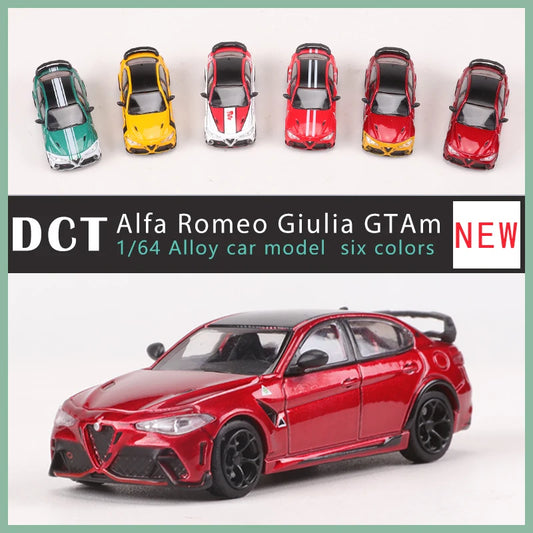DCT 1:64 Alfa Romeo Giulia GTAm Alloy Model – Pro Detail