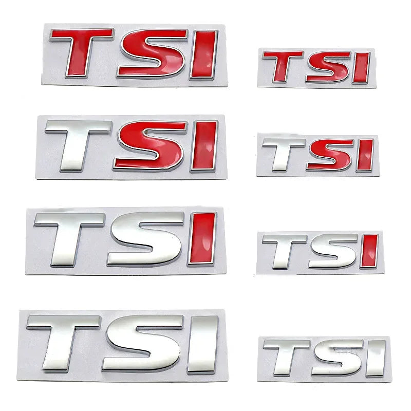 3D Metal TSI Rear Emblem Badge for VW Golf Polo Passat