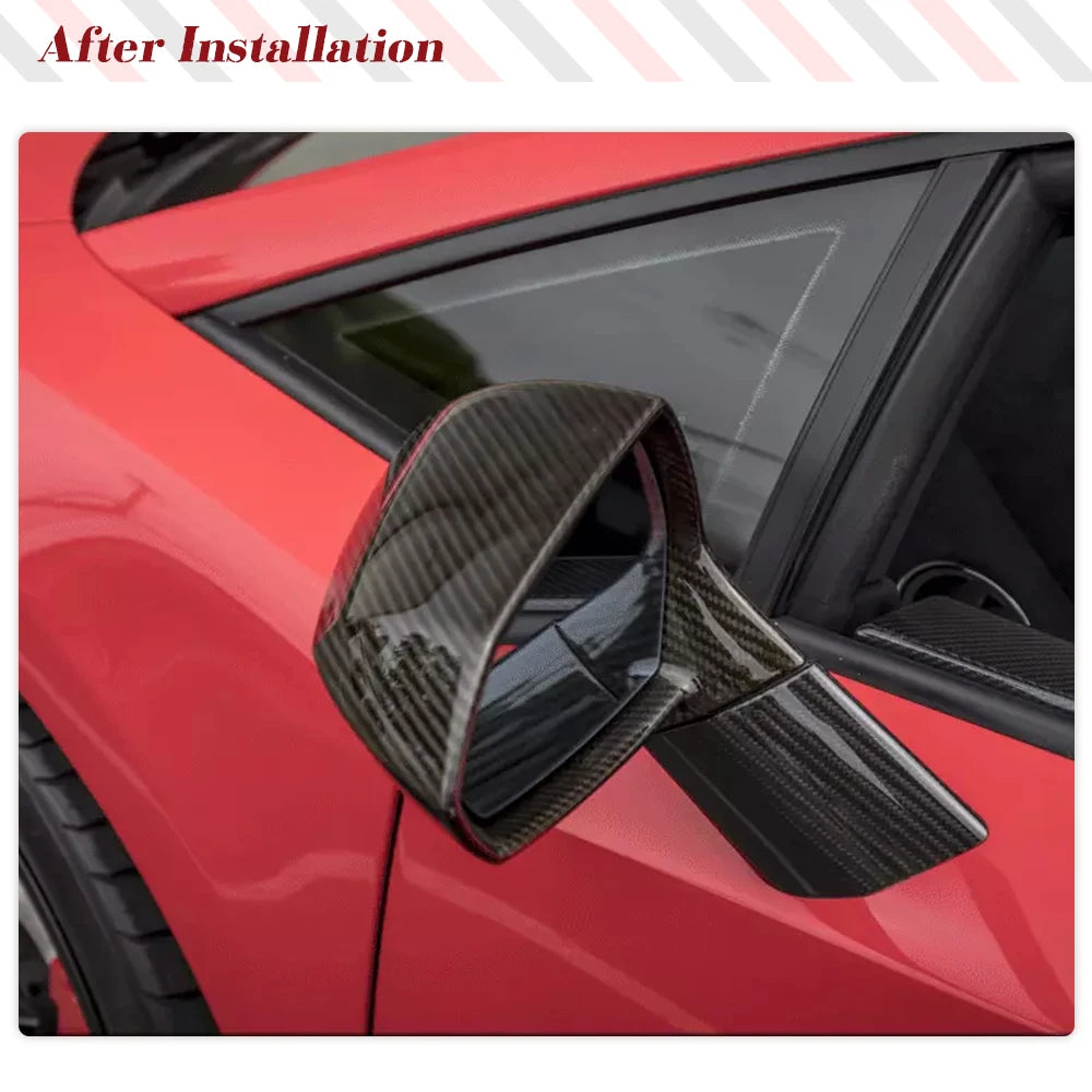 Dry Carbon Mirror Cover Trim for Gallardo LP550/560/570