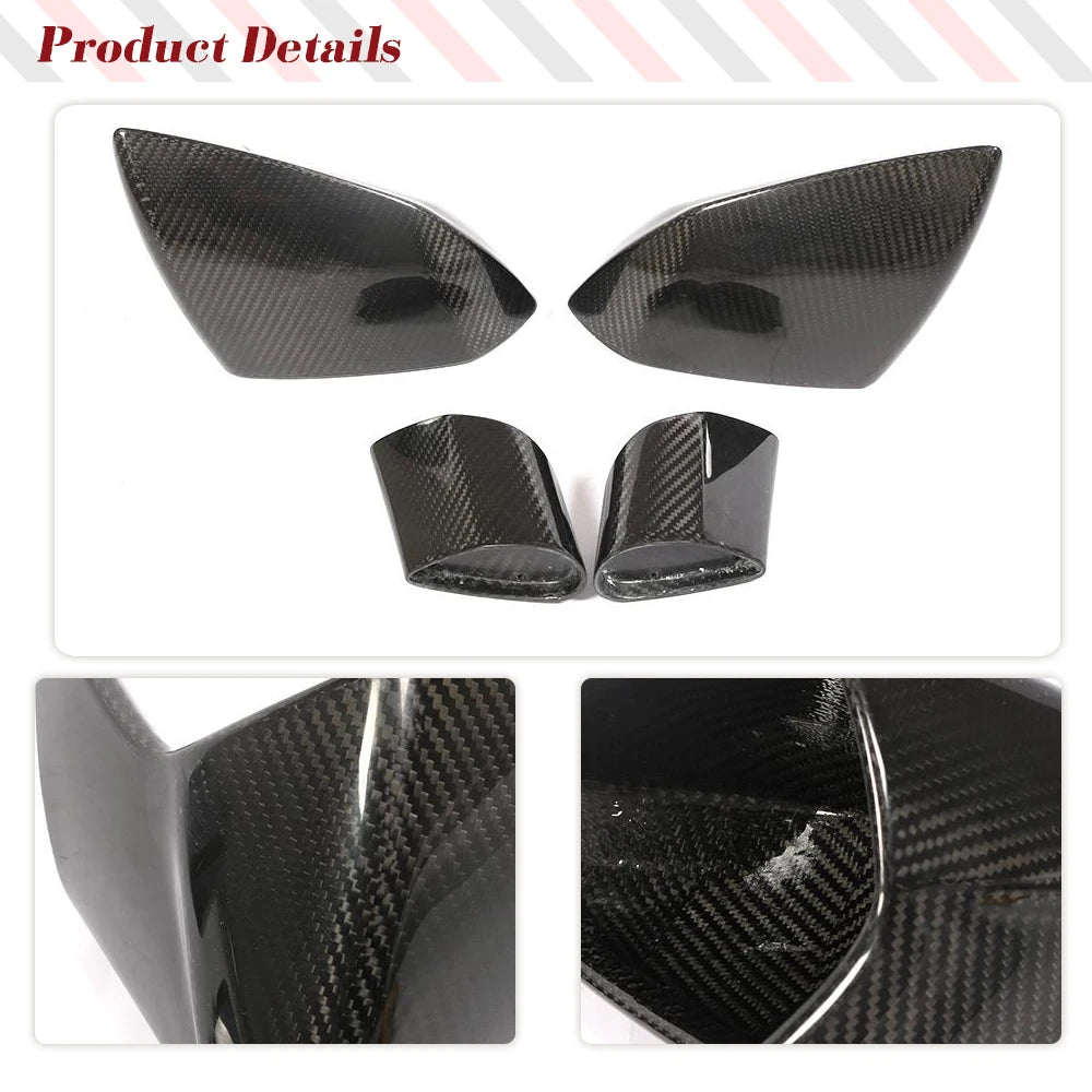 Dry Carbon Mirror Cover Trim for Gallardo LP550/560/570