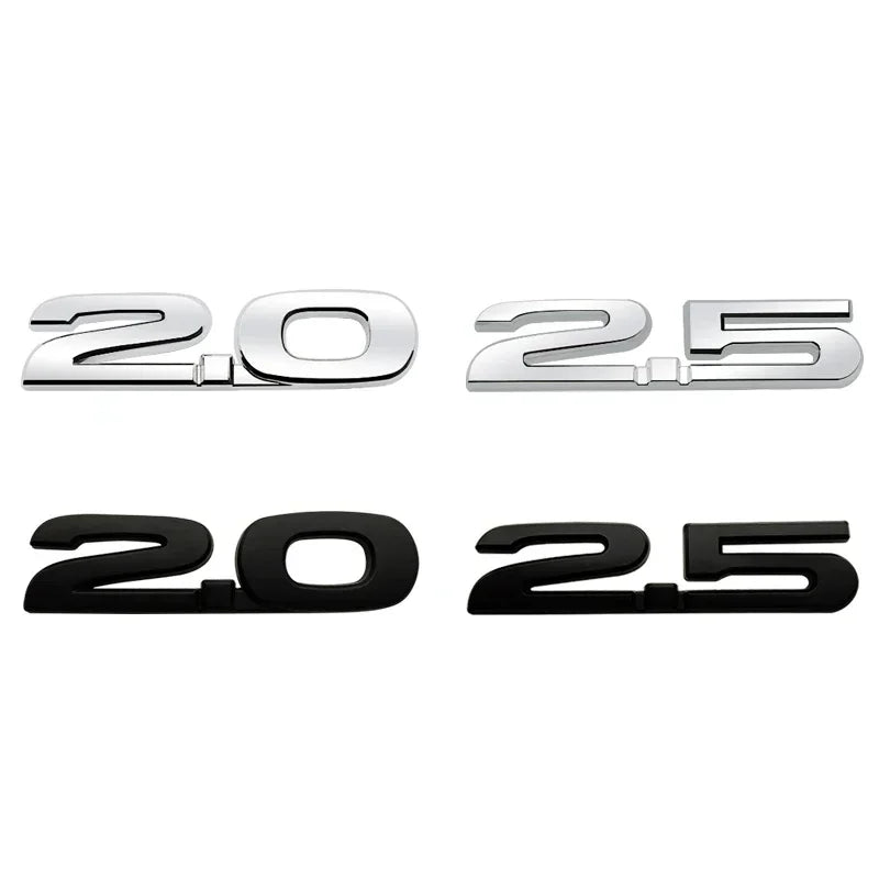 3D Metal 2.0/2.5 Emblem Badge for Mazda