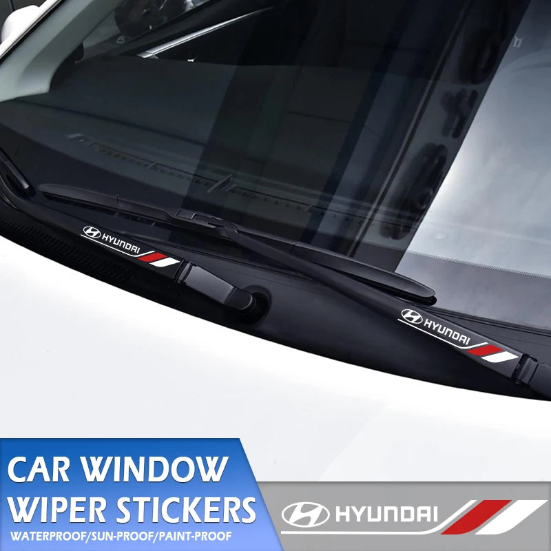 3D Wiper Decal Stickers for Hyundai