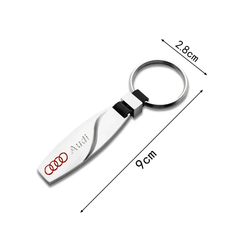 Audi 3D Metal Car Keychain Keyring Key Holder