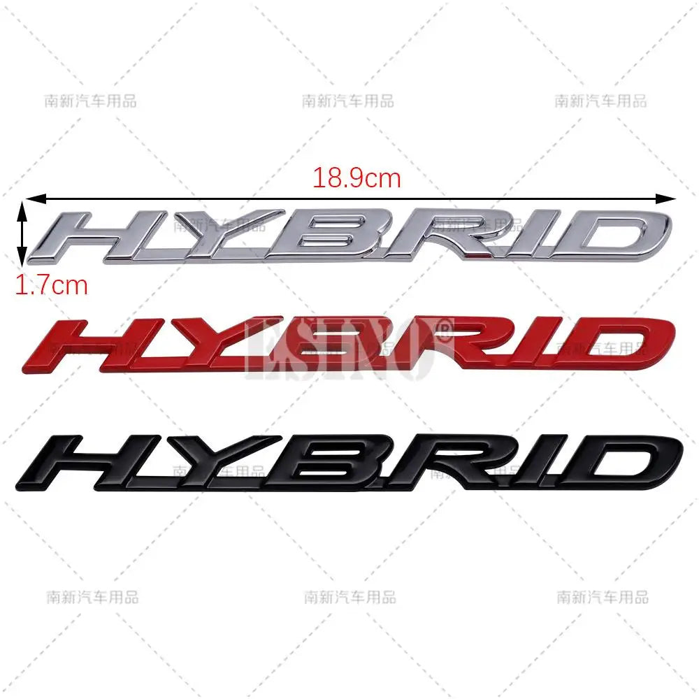 Universal 3D Hybrid Metal Emblem Badge