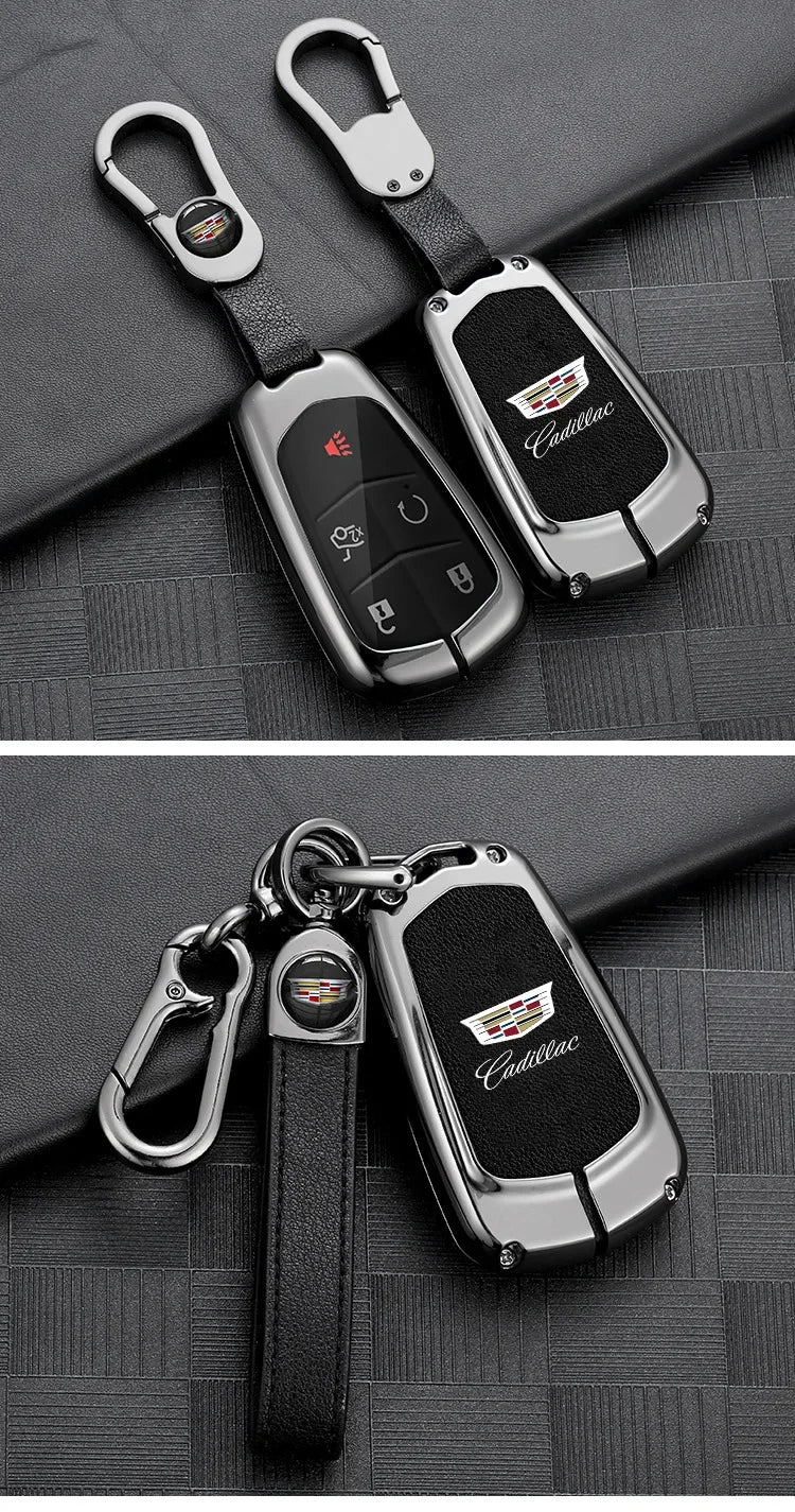 Premium Shell Buckle Key Case for Cadillac ATSL XT5 XT4 CT5