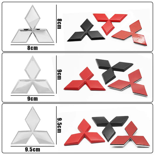 ABS Emblem Badge for Mitsubishi