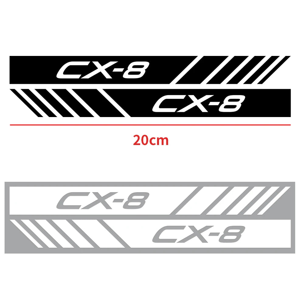 Mazda Emblem Decal – Mirror & Trunk Sticker
