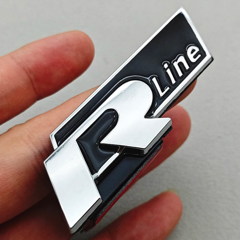 3D Metal R RLine Grille Emblem for VW Golf/Polo GTI