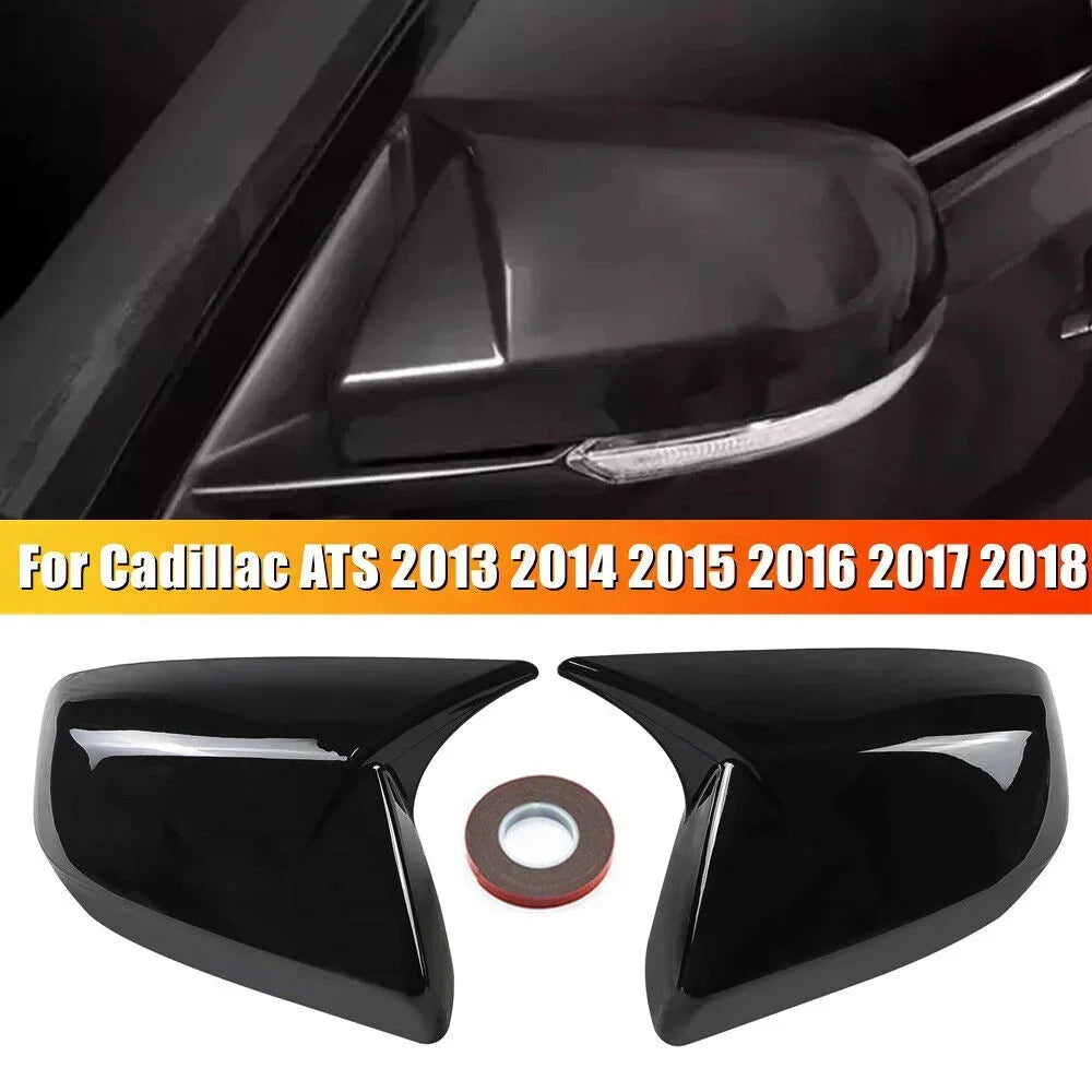Garniture de rétroviseur latéral en ABS pour Cadillac CT4 ATS 2013-2023